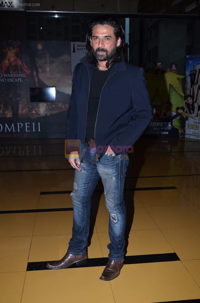 Mukul Dev at the First look & theatrical trailer launch of Jal in Cinemax on 25th Feb 2014