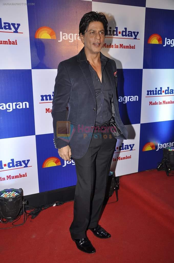 Shahrukh Khan at Mid-day bash in J W Marriott, Mumbai on 26th Feb 2014