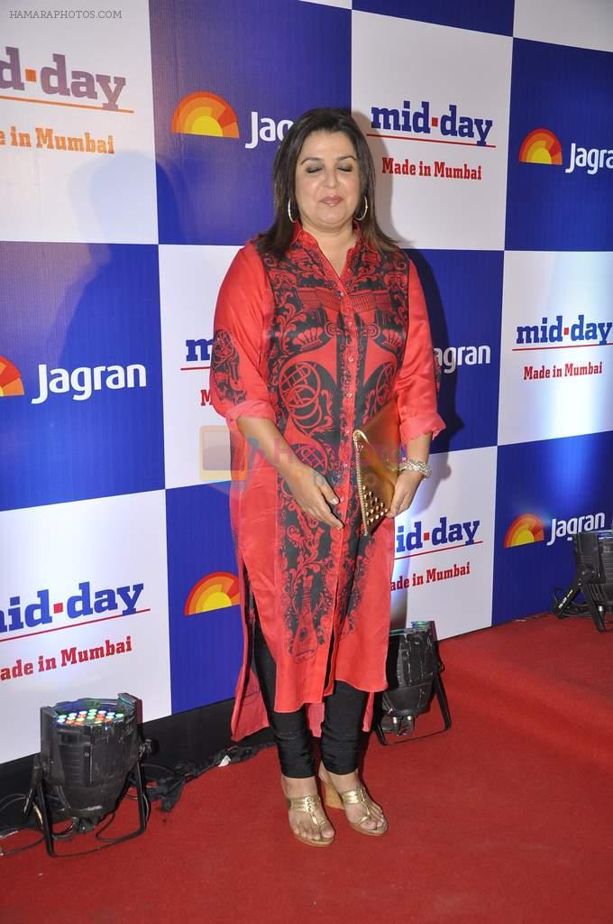 Farah Khan at Mid-day bash in J W Marriott, Mumbai on 26th Feb 2014