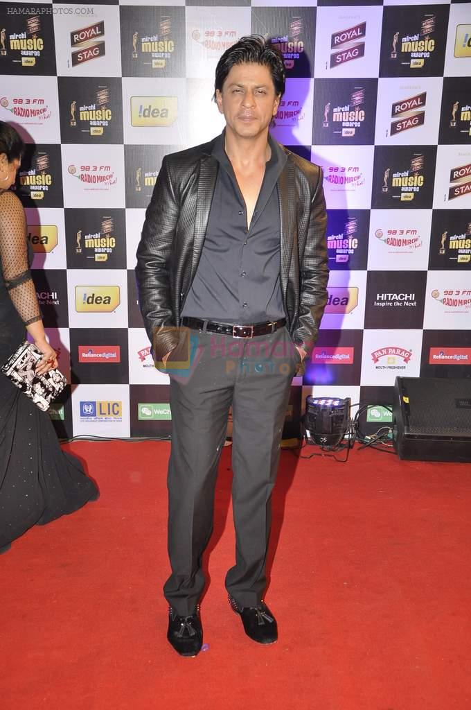 Shahrukh Khan at Radio Mirchi music awards in Yashraj on 27th Feb 2014