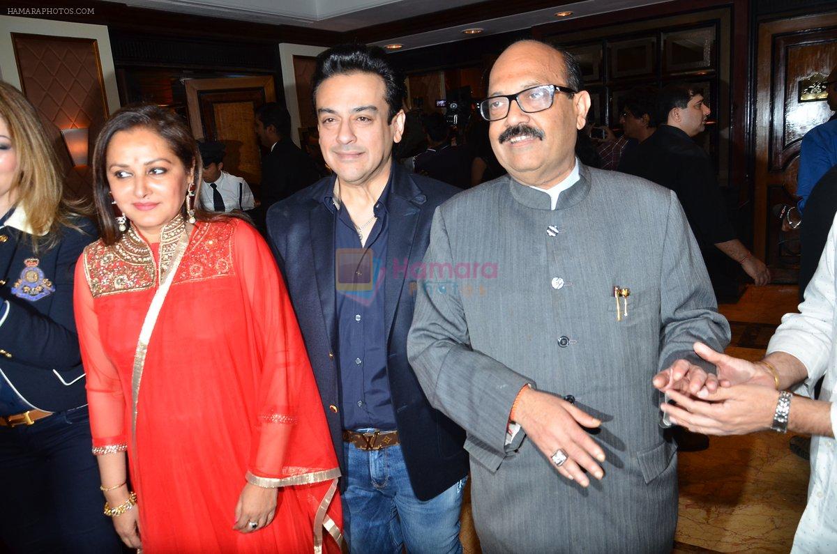 Adnan Sami, Jaya Prada at the launch of Kapil Sibal & AR Rahman Music Album in Mumbai on 27th Feb 2014