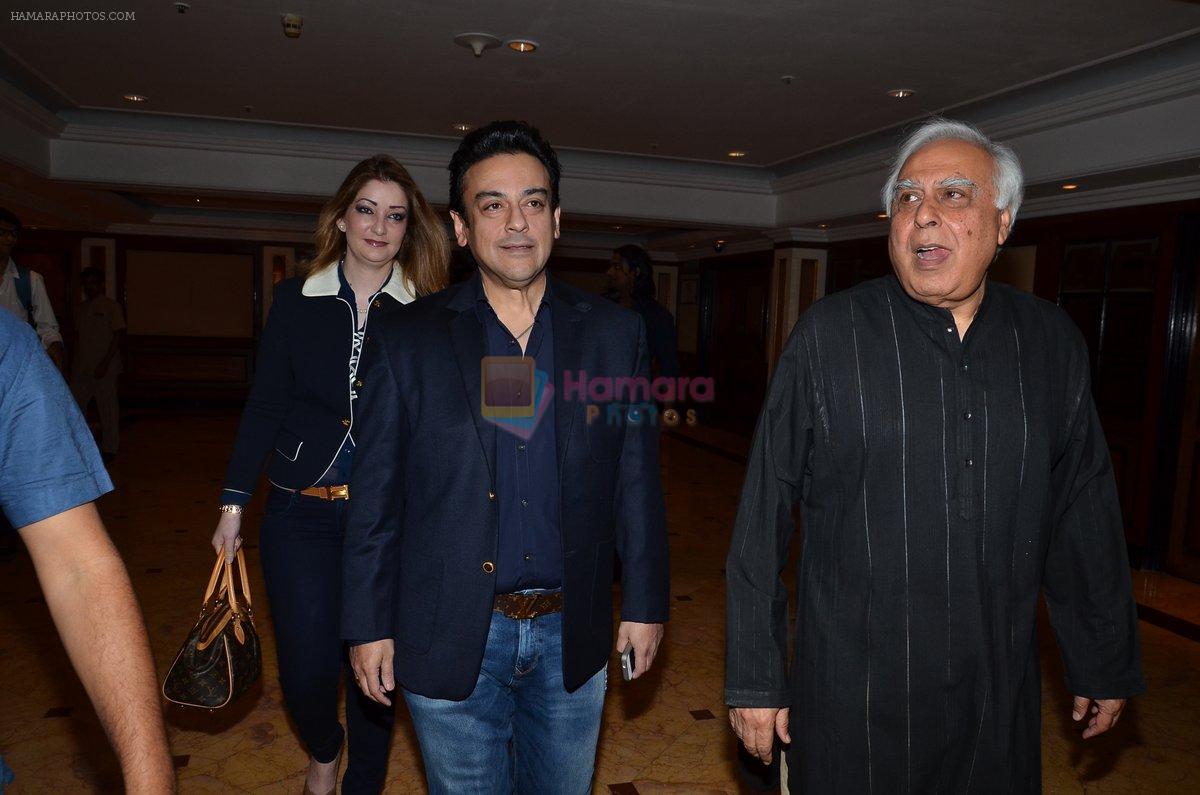 Adnan Sami at the launch of Kapil Sibal & AR Rahman Music Album in Mumbai on 27th Feb 2014