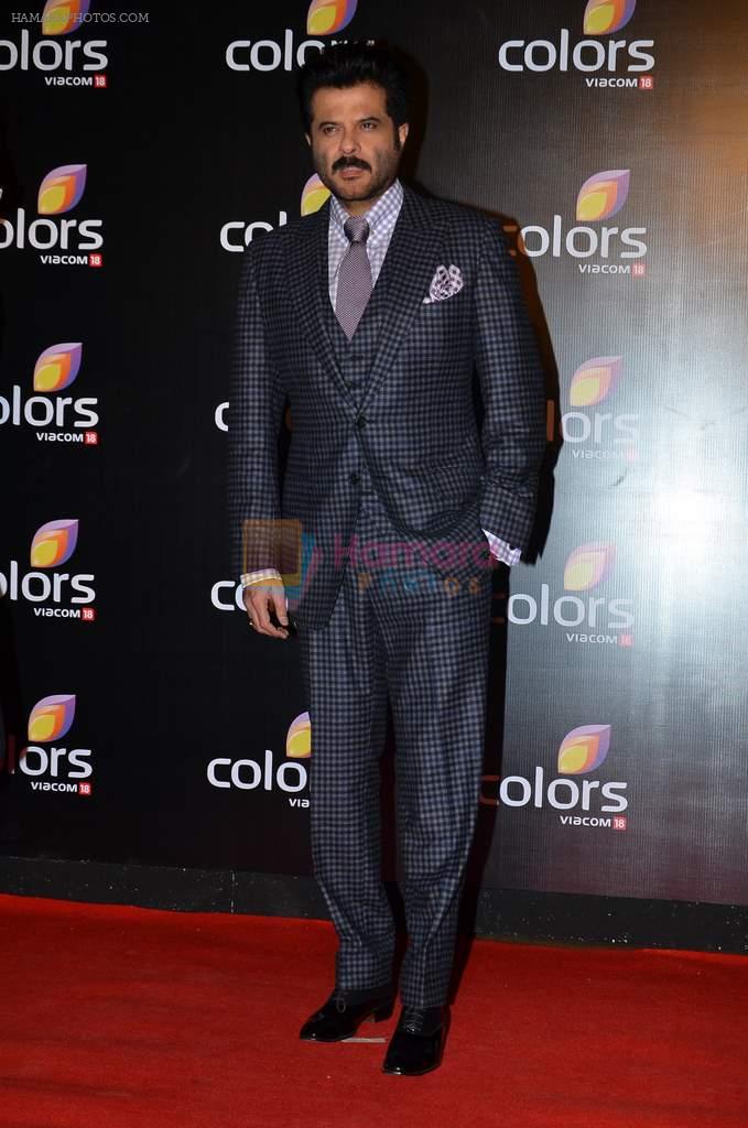 Anil Kapoor at Colors red carpet in Grand Hyatt, Mumbai on 1st March 2014
