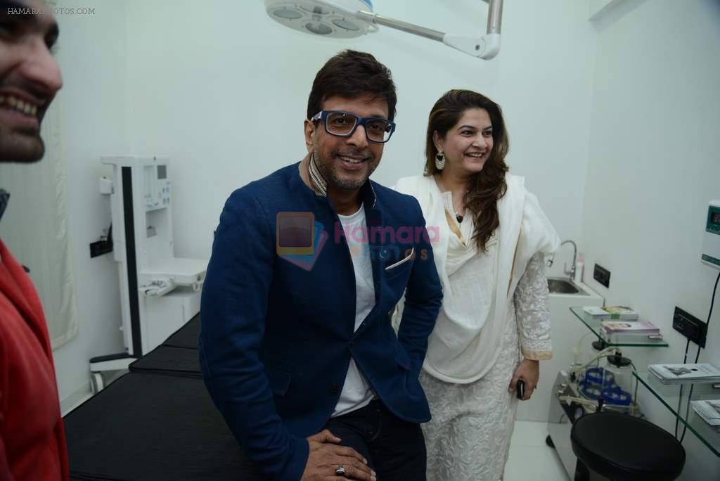 Javed Jaffrey at Dr Makani's Cosmedicure launch in Santacruz, Mumbai on 1st March 2014