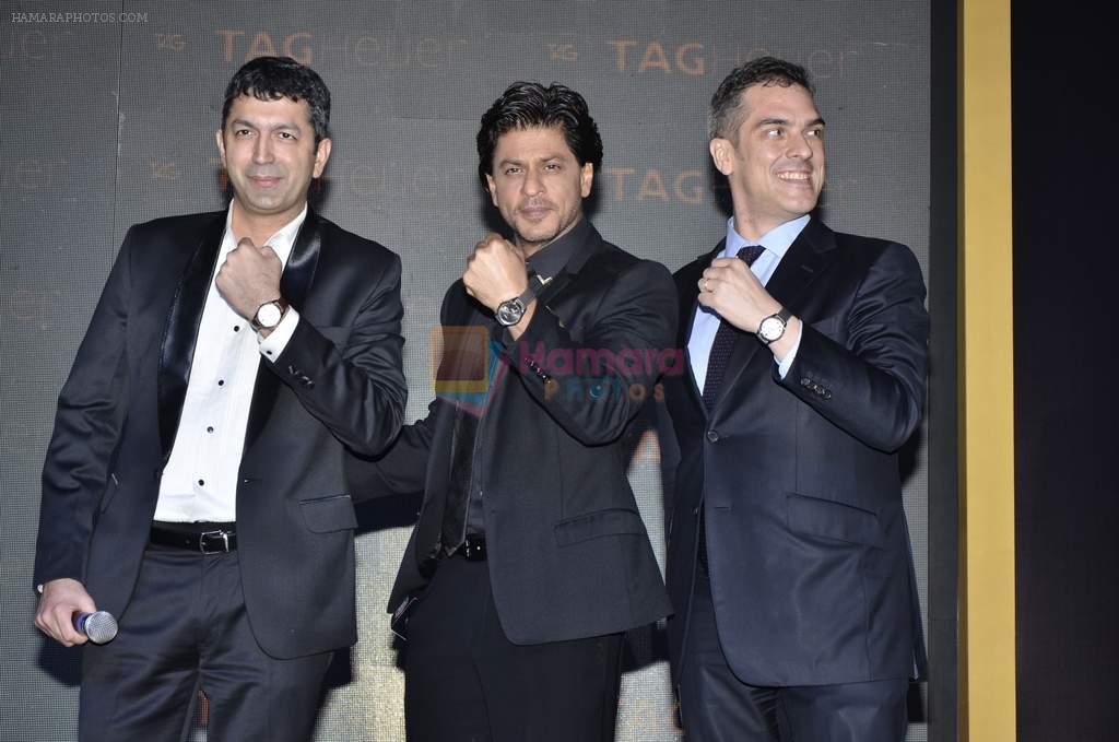 Kunal Kohli, Shahrukh Khan, Franck Dardenne unveils Tag Heuer's Golden Carrera watch collection in Taj Land's End, Mumbai on 3rd March 2014