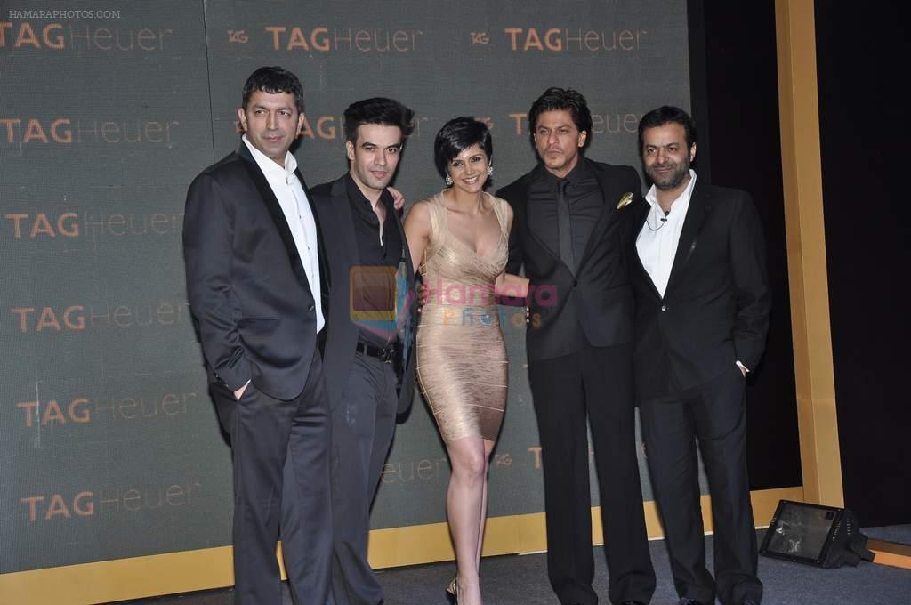 Kunal Kohli, Shahrukh Khan, Tarun Mansukhani, Punit Malhotra, Mandira Bedi unveils Tag Heuer's Golden Carrera watch collection in Taj Land's End, Mumbai on 3rd March 2014