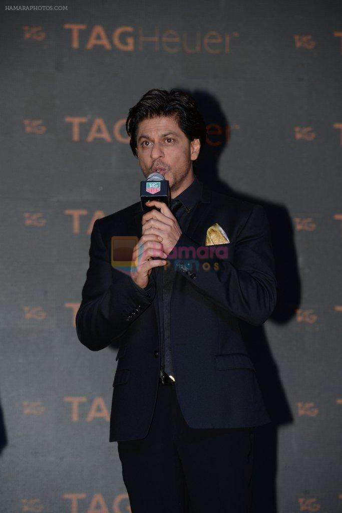 Shah Rukh Khan unveils Tag Heuer's Golden Carrera watch collection in Taj Land's End, Mumbai on 3rd March 2014