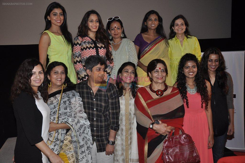 Shriya Saran, Shweta Pandit at WIFT Women's day event in PVR, Mumbai on 5th March 2014