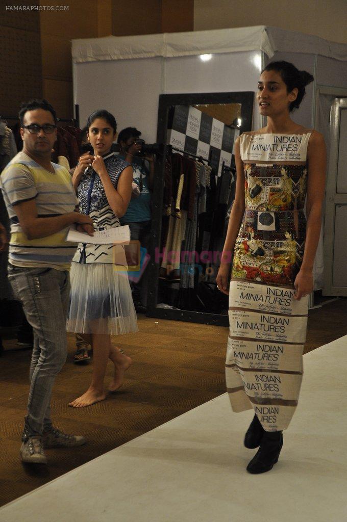 Lakme Fashion Week fittings in Mumbai on 7th March 2014
