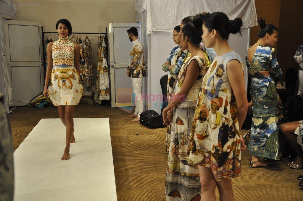 Lakme Fashion Week fittings in Mumbai on 7th March 2014