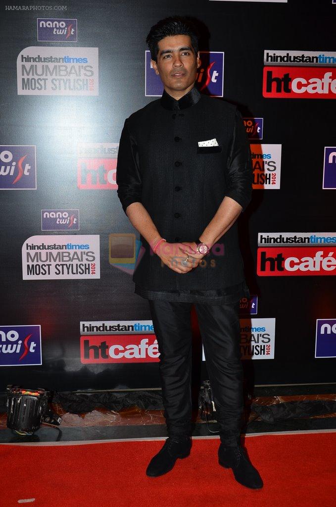 Manish Malhotra at HT Most Stylish Awards in ITC Parel, Mumbai on 8th March 2014