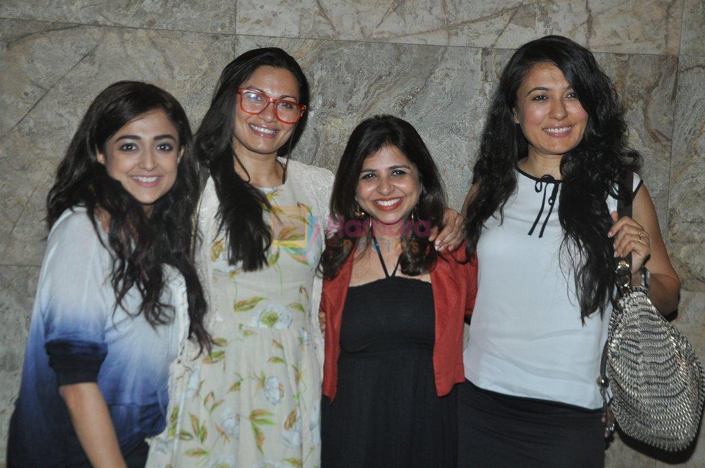 Maria Goretti, Mini Mathur, Monali Thakur at Laxmi screening in Lightbox, Mumbai on 10th March 2014