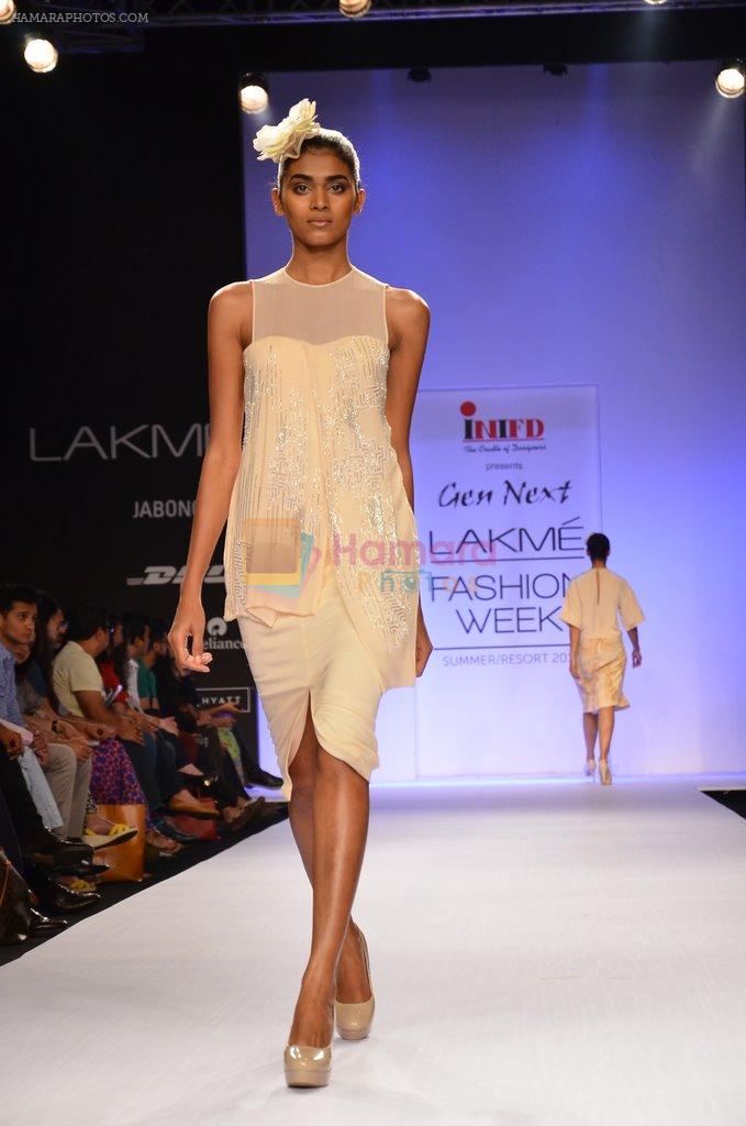 Model walk for Gen Next Show at LFW 2014 Day 1 in Grand Hyatt, Mumbai on 12th March 2014