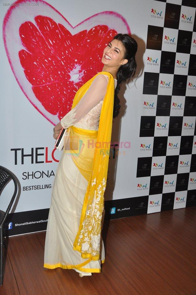 Jacqueline Fernandez at The Love Diet book launch in Bandra, Mumbai on 11th March 2014
