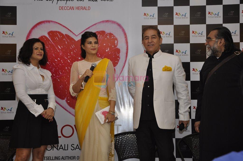 Jacqueline Fernandez, Dalip Tahil  at The Love Diet book launch in Bandra, Mumbai on 11th March 2014