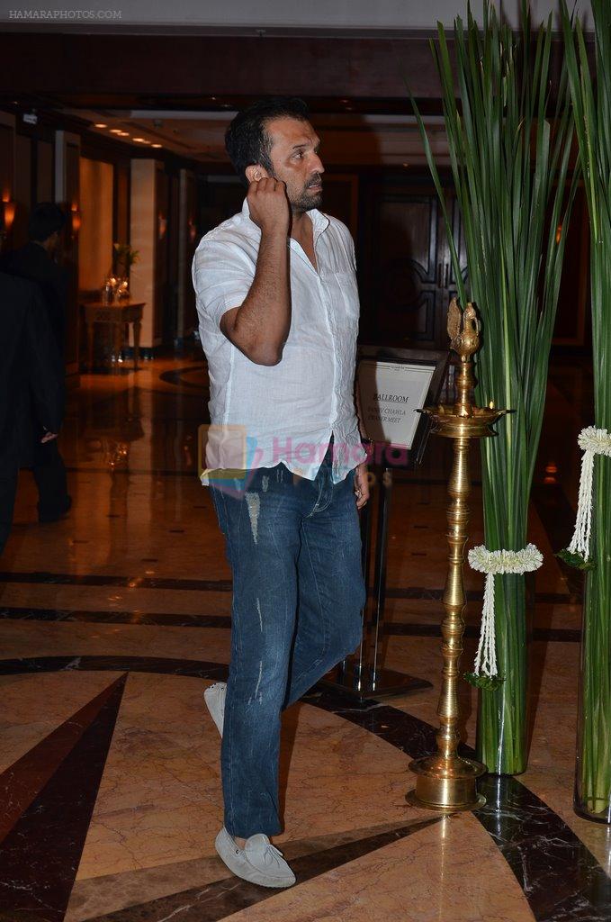 at Bobby Chawla's prayer meet in Taj Land's End, Mumbai on 11th March 2014
