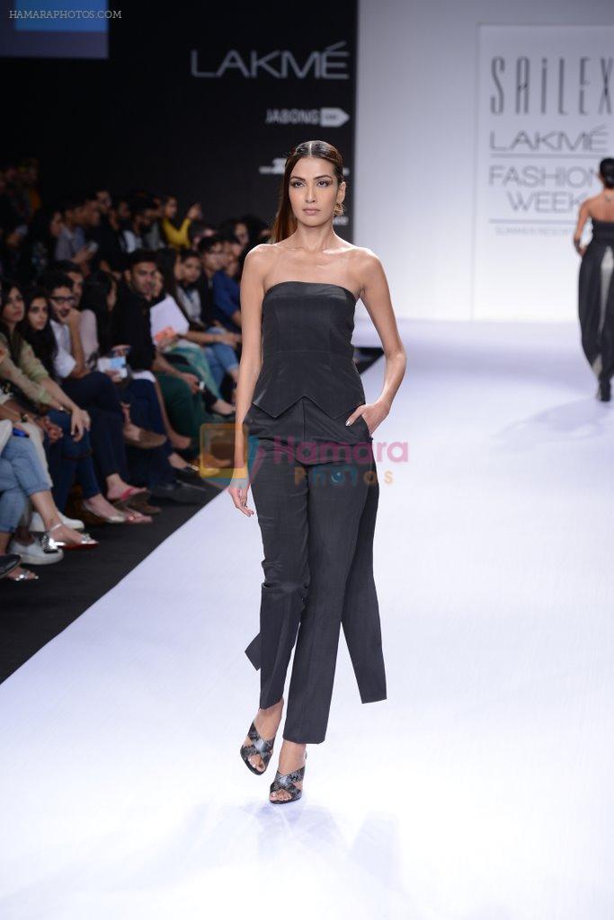 Model walk for Sailex Show at LFW 2014 Day 2 in Grand Hyatt, Mumbai on 13th March 2014
