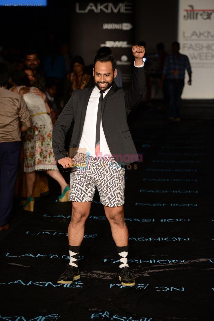 Andy on Day 3 at LFW 2014 in Grand Hyatt, Mumbai on 14th March 2014