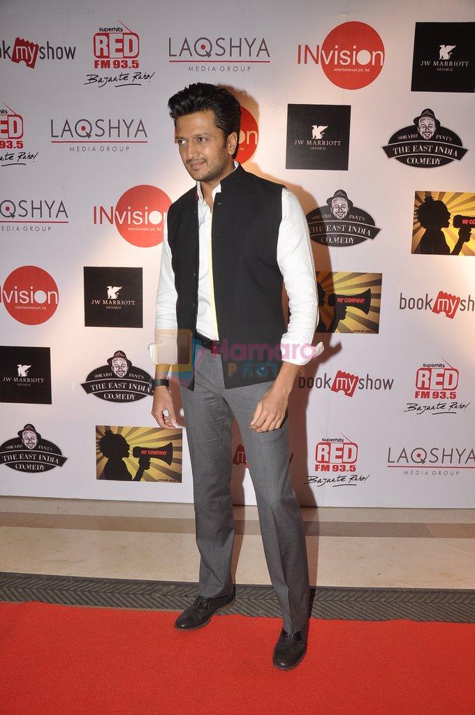 Ritesh Deshmukh at Ghanta Awards 2014 in Mumbai on 14th March 2014