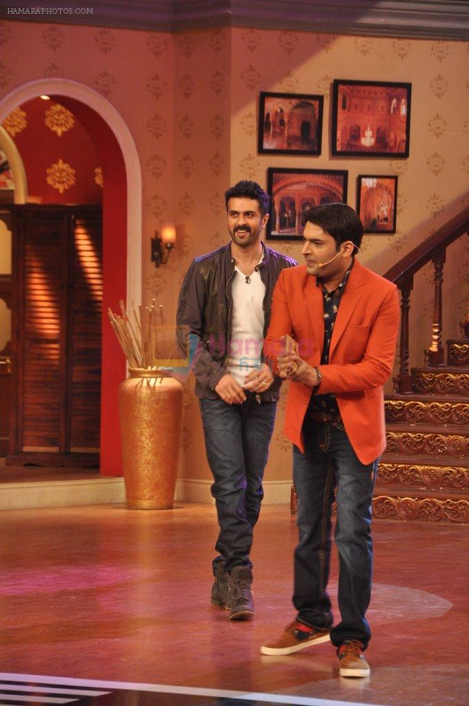 Harman Baweja on the sets of Comedy Nights with Kapil in Mumbai on 14th March 2014