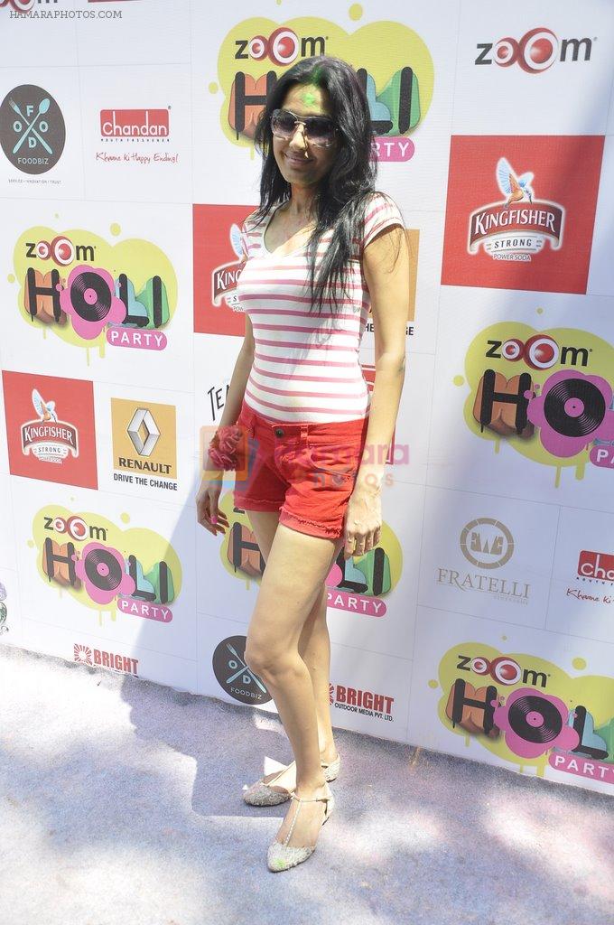 at Zoom Holi celebration in Mumbai on 17th March 2014