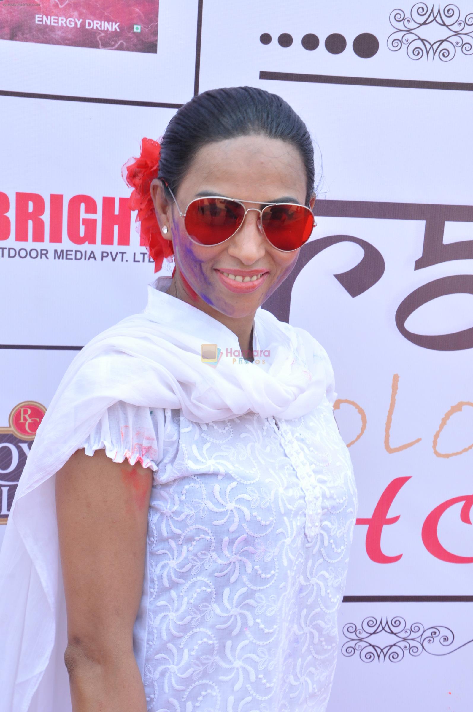 Shefanjali Rao at Rasleela Holi 2014 by Mack & Neon 88 in Mumbai on 17th March 2014