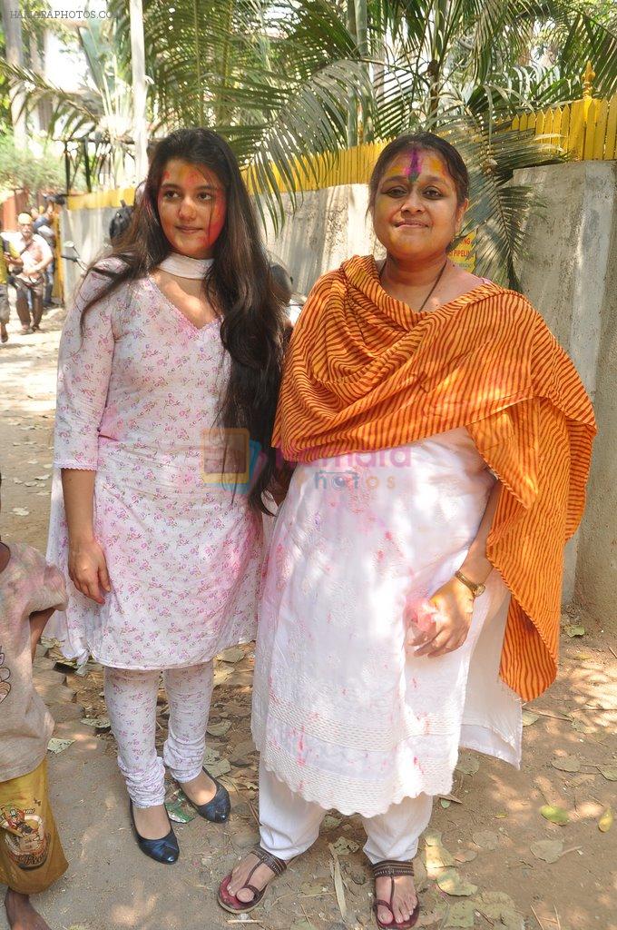 Supriya Pathak at Shabana's Holi Celebration in Mumbai on 17th March 2014