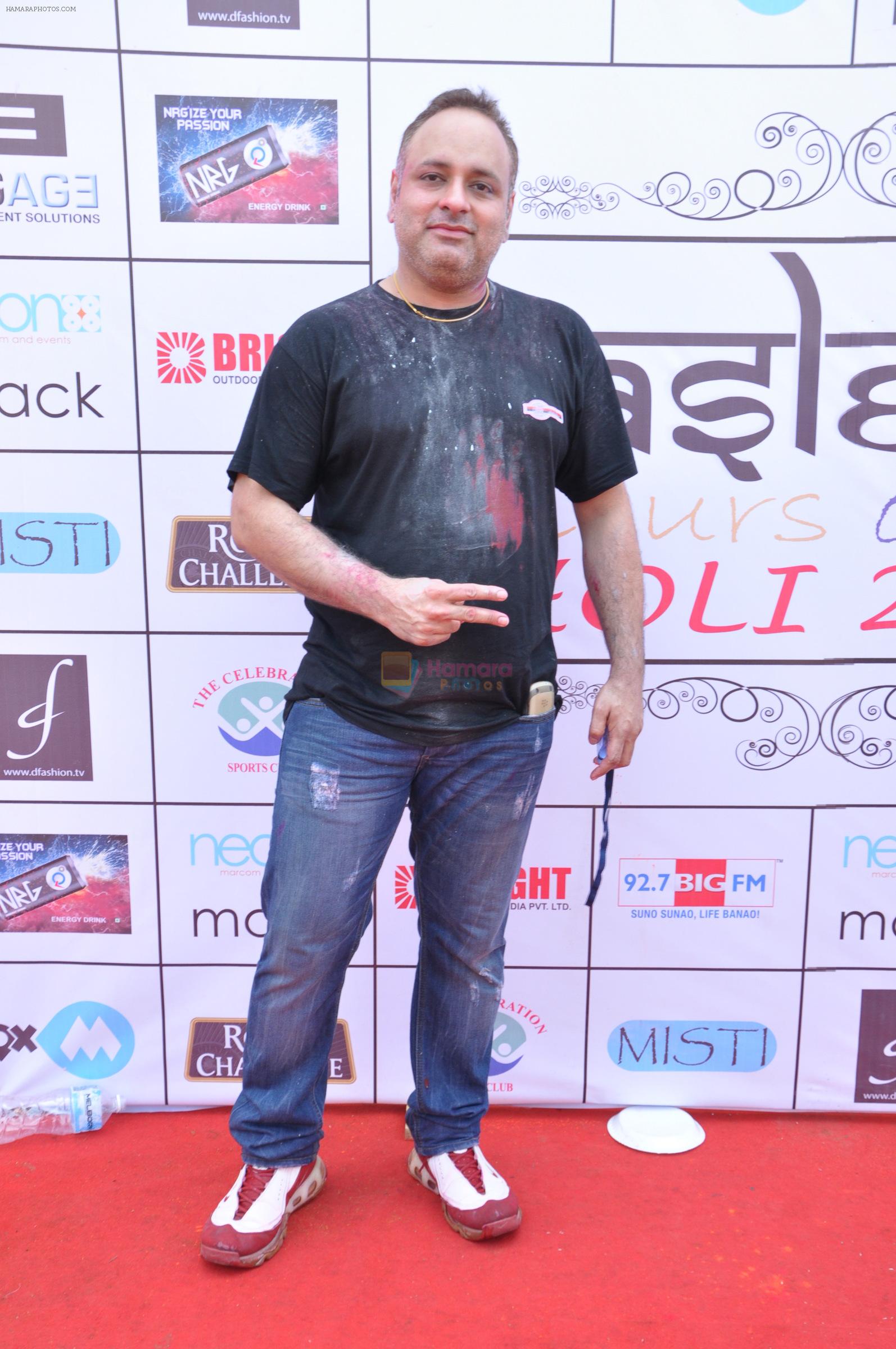 Prashant Sharma at Rasleela Holi 2014 by Mack & Neon 88 in Mumbai on 17th March 2014