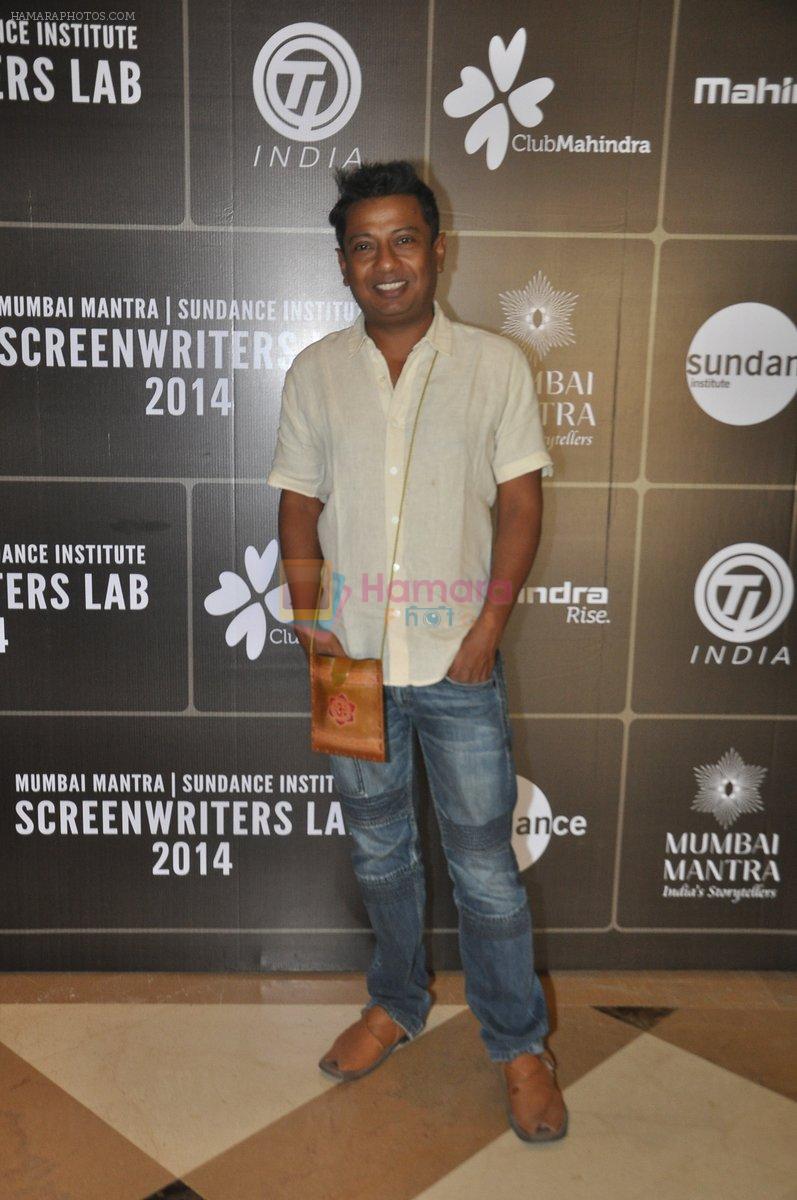 Onir at Mumbai Mantra-Sundance Screenwriters Brunch in Mumbai on 17th March 2014