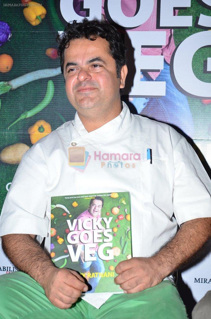 Vicky Ratnani at the launch of chef Vicky Ratnani's book in Nido, Mumbai on 20th March 2014