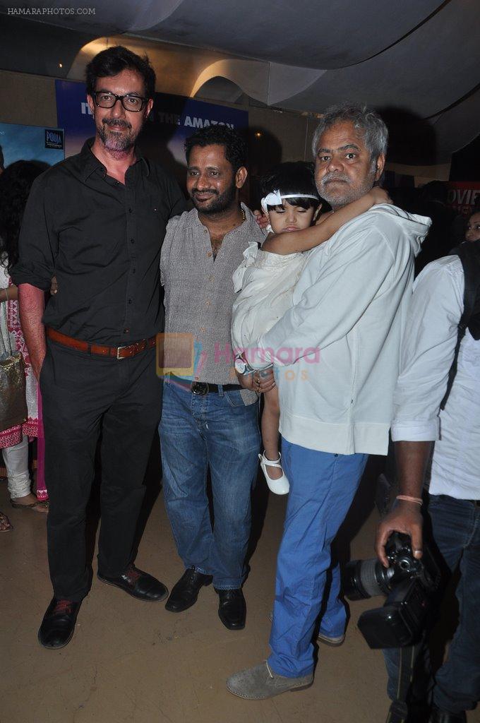 Rajat Kapoor, Resul Pookutty, Sanjay Mishra at Aankhon Dekhi premiere in PVR, Mumbai on 20th March 2014