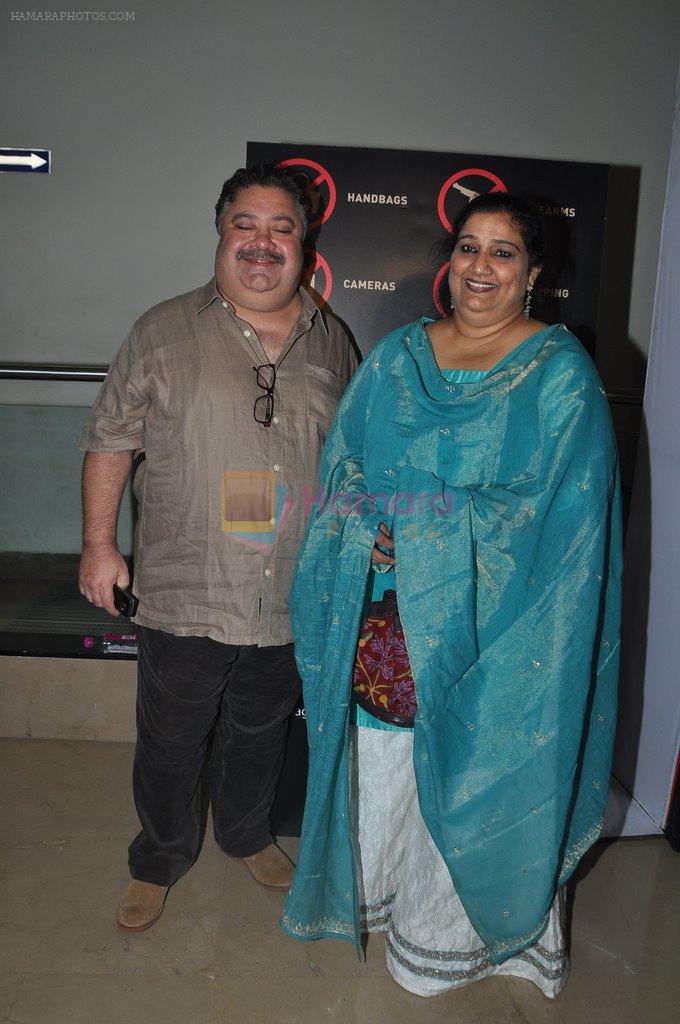 Manoj Pahwa at Aankhon Dekhi premiere in PVR, Mumbai on 20th March 2014
