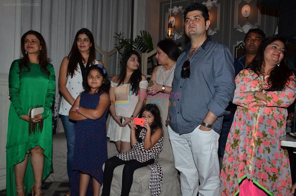 Dabboo Ratnani at the launch of chef Vicky Ratnani's book in Nido, Mumbai on 20th March 2014