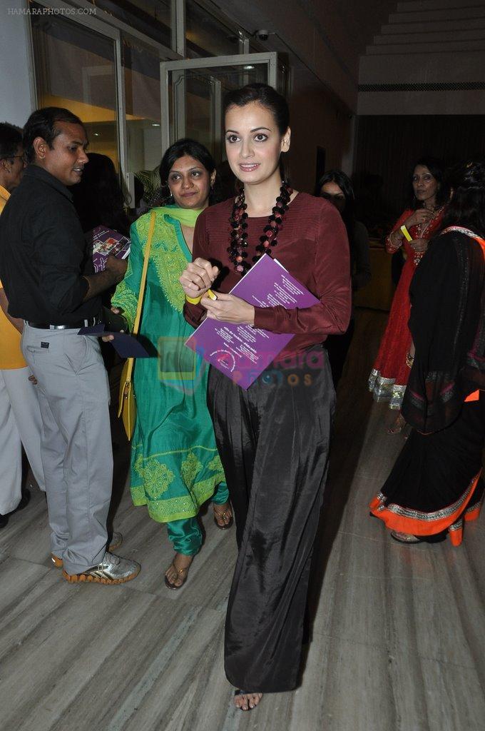 Dia Mirza at Raell Padamsee's Create Foundation event in nehru, Mumbai on 21st March 2014