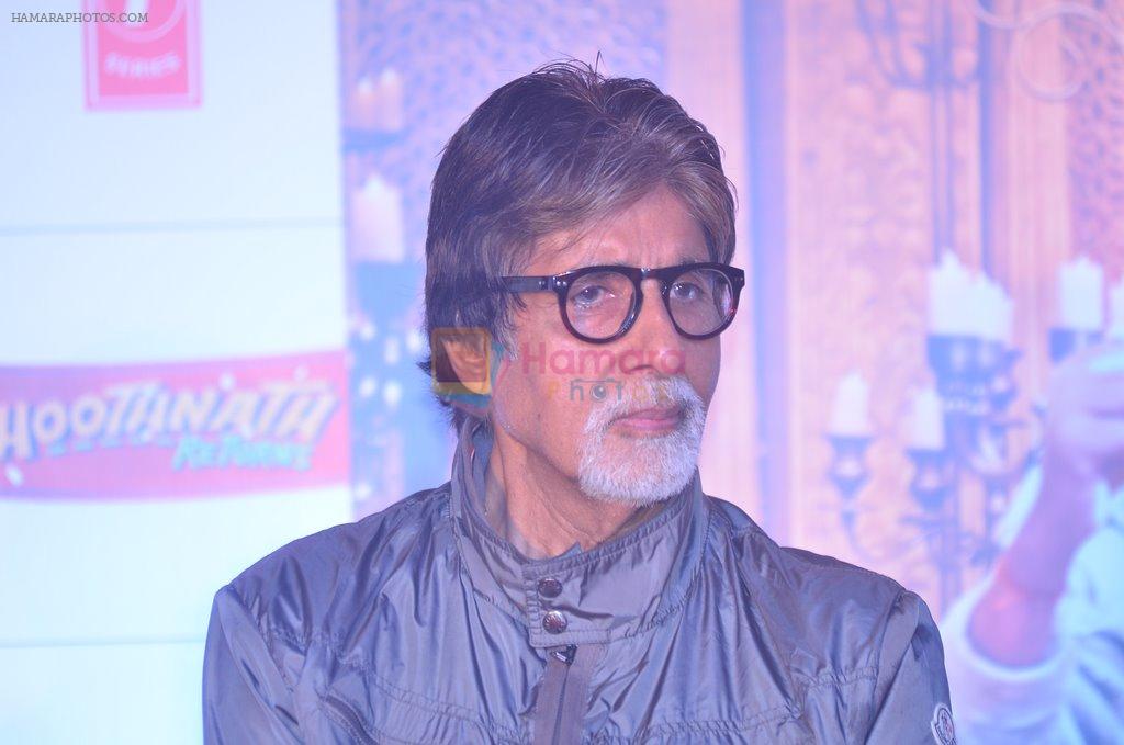 Amitabh Bachchan at Bhootnath Returns promotions in Prabhadevi, Mumbai on 22nd March 2014