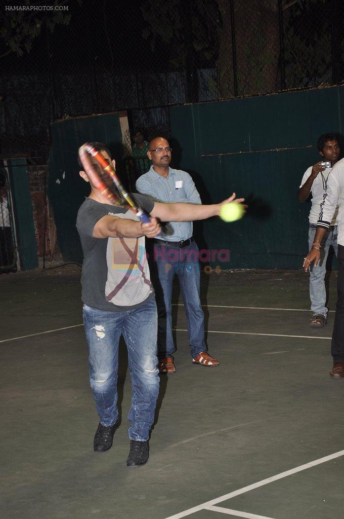 Aamir Khan at Khar Gymkhana sports event in Khar, Mumbai on 23rd March 2014