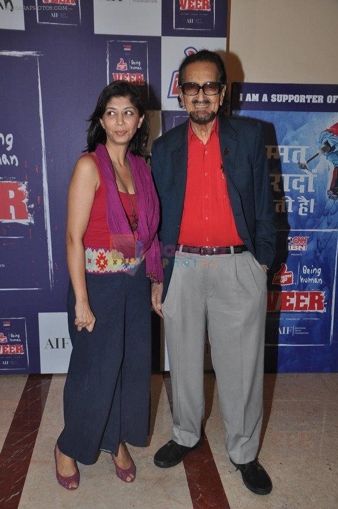 Alyque Padamsee at CNN IBN Veer event in Lalit Hotel, Mumbai on 23rd March 2014