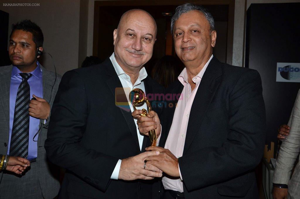 Anupam Kher at Times Now NRI Awards in Mumbai on 24th March 2014