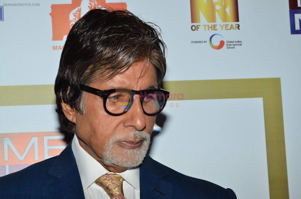 Amitabh Bachchan at Times Now NRI Awards in Mumbai on 24th March 2014