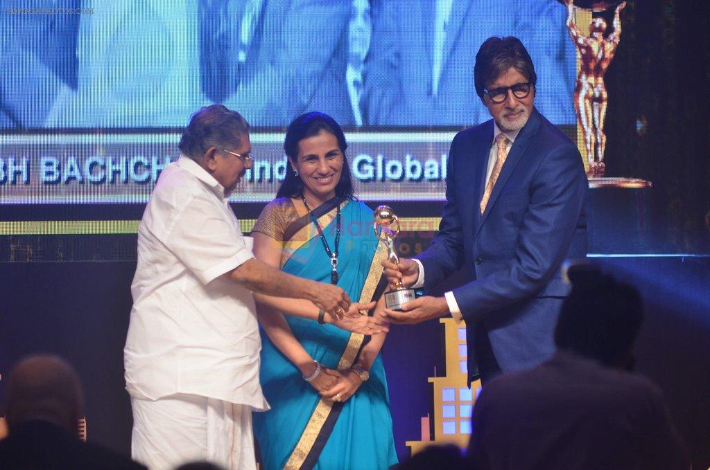 Amitabh Bachchan at Times Now NRI Awards in Mumbai on 24th March 2014