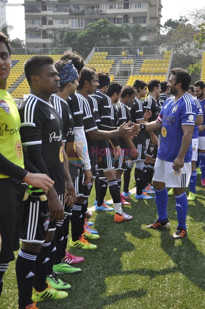 Raj Kundra at Celebrity Football Match 2014 in Mumbai on 29th March 2014