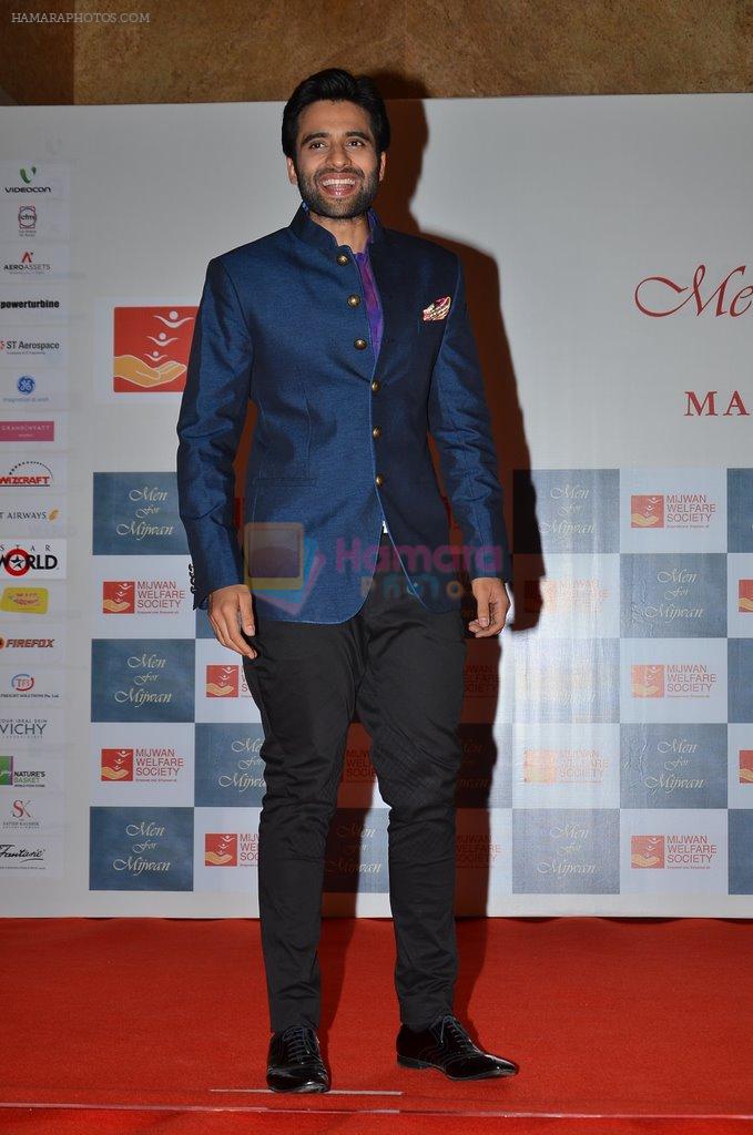 Jackky Bhagnani at the red carpet for Manish Malhotra Show Men for Mijwan in Mumbai on 1st April 2014