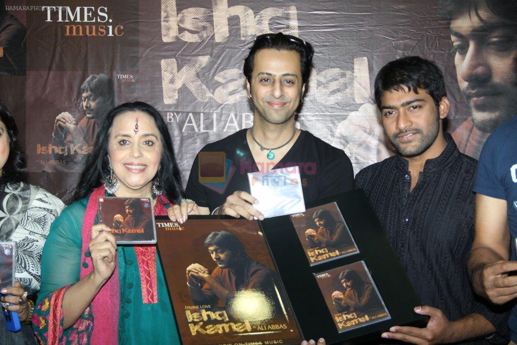 Salim merchant, Ila Arun, Talat Aziz at Pakistani singer Ali Abas album launch in Mumbai on 2nd April 2014