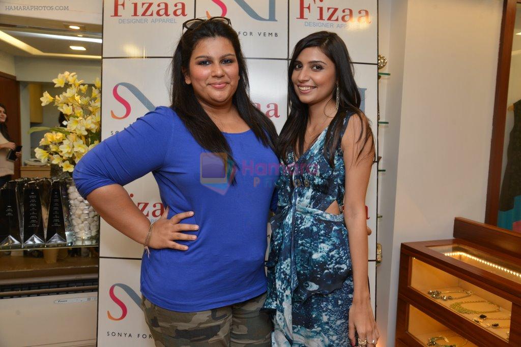 at designer Sonya Vajifdar's launch at FIZAA in Mumbai on 2nd April 2014