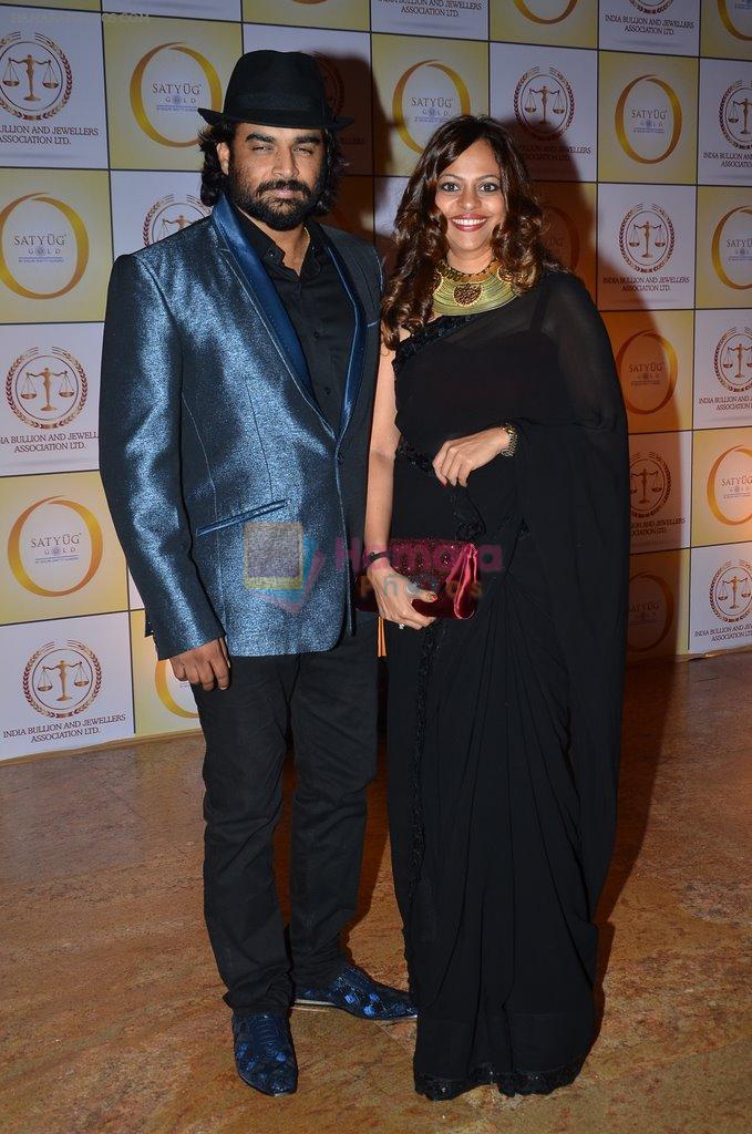 Madhawan at the Red carpet party of Shilpa Shetty's Satyug Gold in Grand Hyatt, Mumbai on 5th April 2014