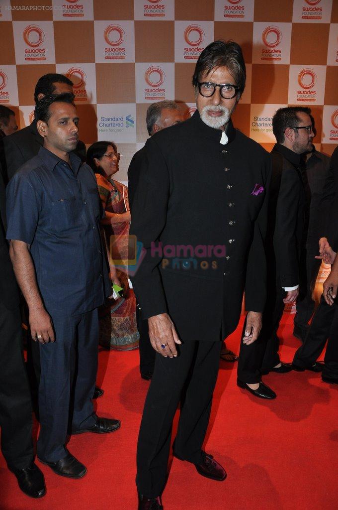 Amitabh Bachchan at Swades Fundraiser show in Mumbai on 10th April 2014