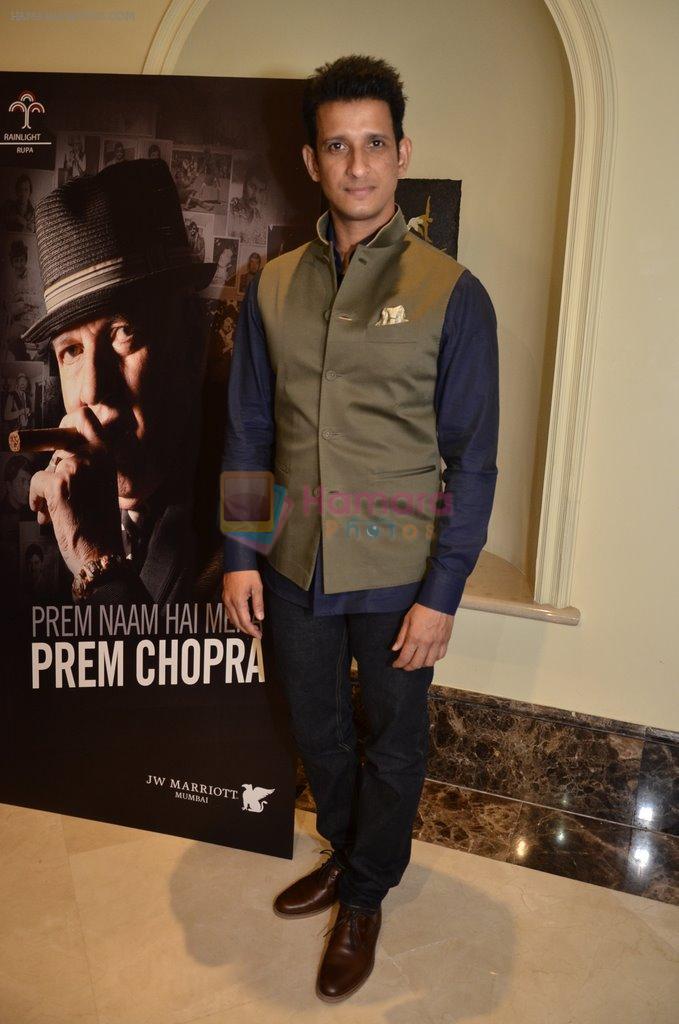 Sharman Joshi at Prem Chopra's autobiography by Rakita Nanda in J W Marriott, Mumbai on 12th April 2014