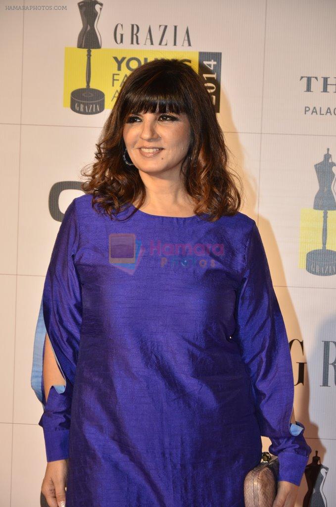 Neeta Lulla at Grazia Young awards red carpet in Mumbai on 13th April 2014
