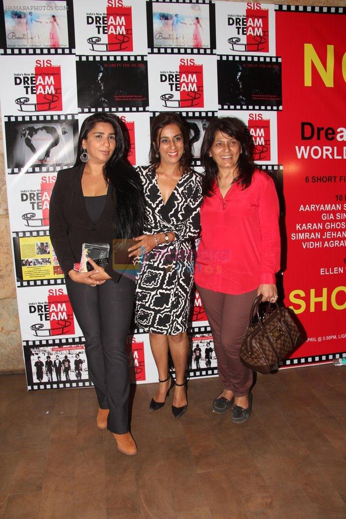 Sherley Singh, Deeya Singh and Archana Puran Singh at the premiere of films by starkids in Lightbox Theatre, Mumbai on 13th April 2014