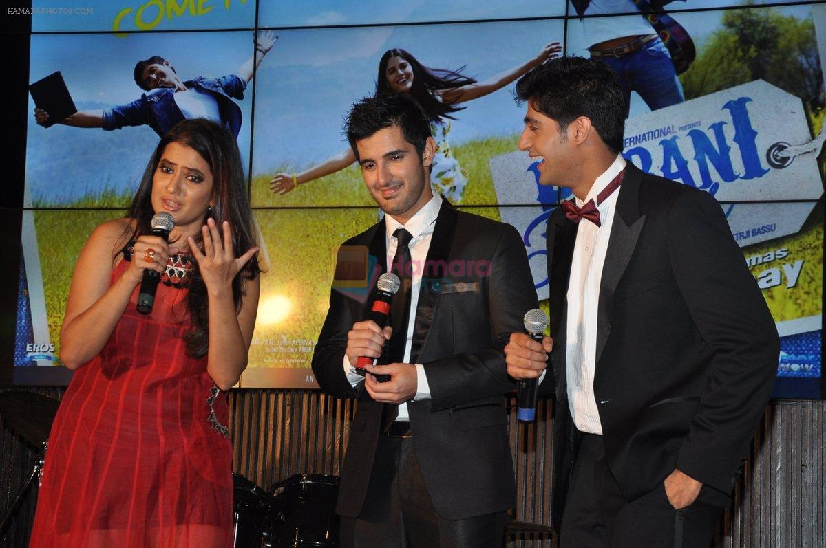 Tanuj Virwani, Aditya Seal, Sona Mohapatra at the Audio release of Purani Jeans in HRC, Andheri, Mumbai on 16th April 2014